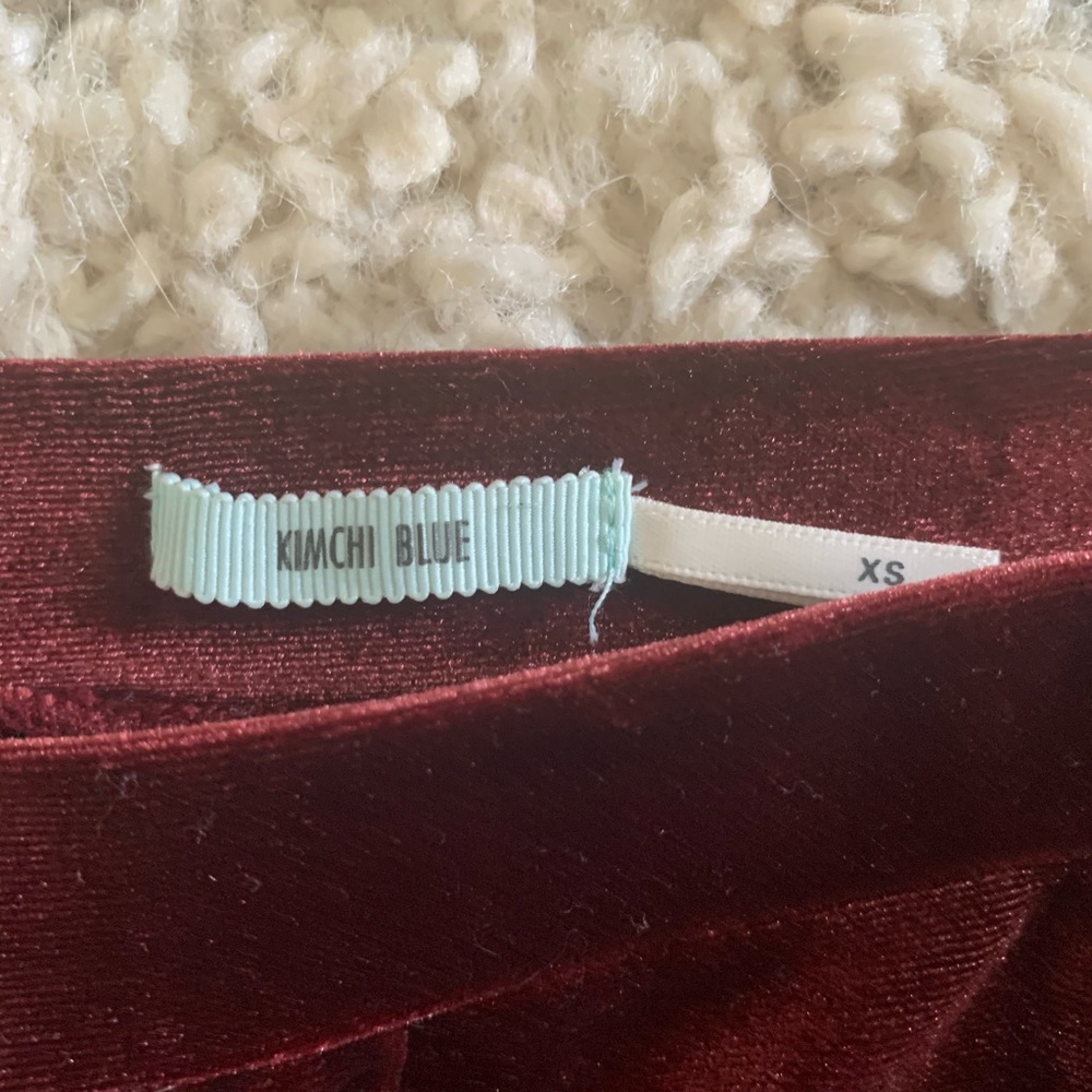 Urban outfitters velvet skater skirt - Picture 3 of 3